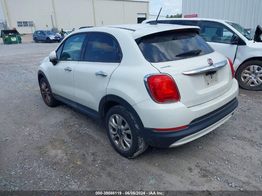 2016 Fiat 500X Easy VIN: ZFBCFXBT6GP439817 Lot: 39588119