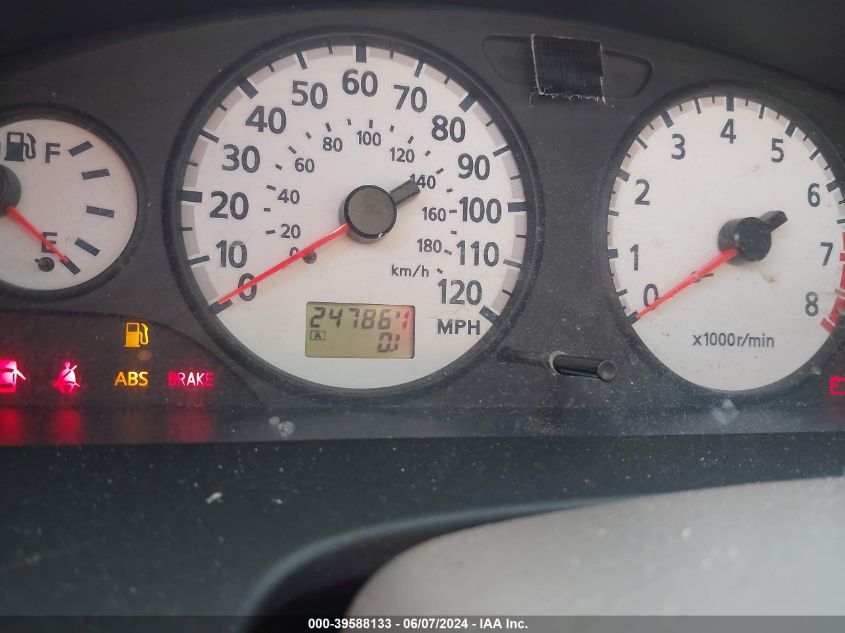 2002 Nissan Pathfinder Le VIN: JN8DR09X92W659321 Lot: 39588133