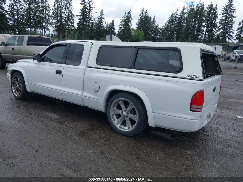 2000 Dodge Dakota Sport VIN: 1B7GL22Z8YS764501 Lot: 39588143