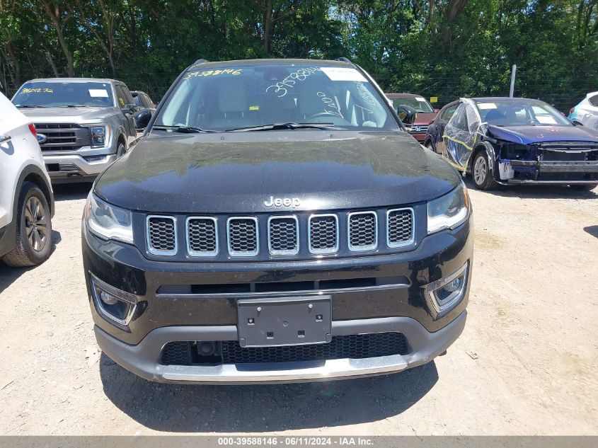 2017 Jeep New Compass Limited 4X4 VIN: 3C4NJDCB0HT635726 Lot: 39588146