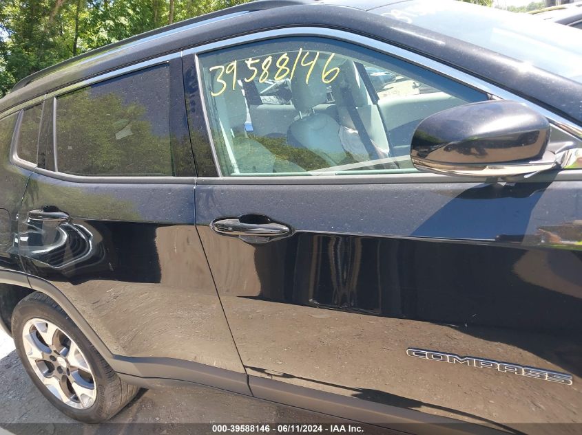 2017 Jeep New Compass Limited 4X4 VIN: 3C4NJDCB0HT635726 Lot: 39588146