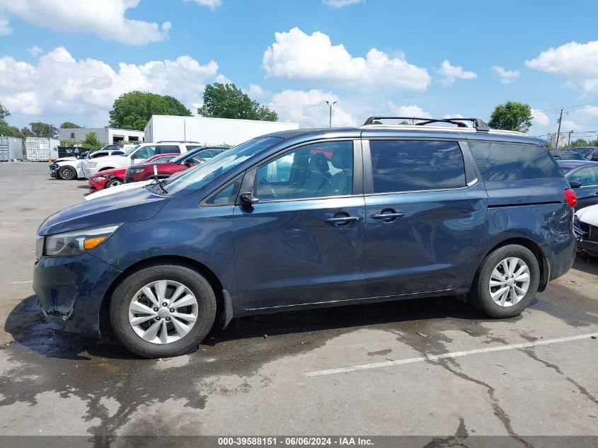 2017 Kia Sedona Lx VIN: KNDMB5C1XH6293556 Lot: 39588151