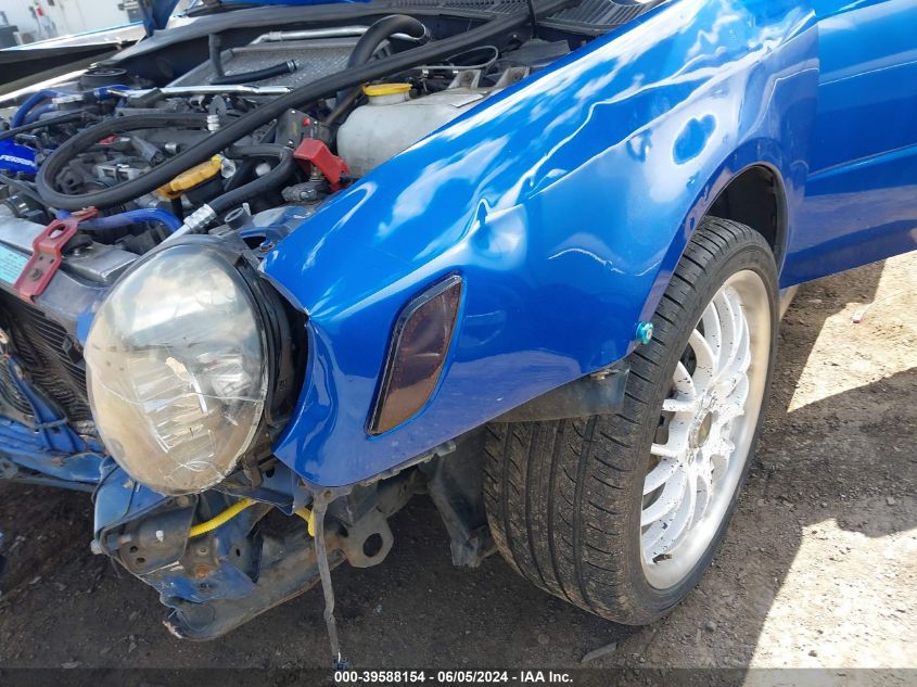 2002 Subaru Impreza Wrx VIN: JF1GG29672G828446 Lot: 39588154