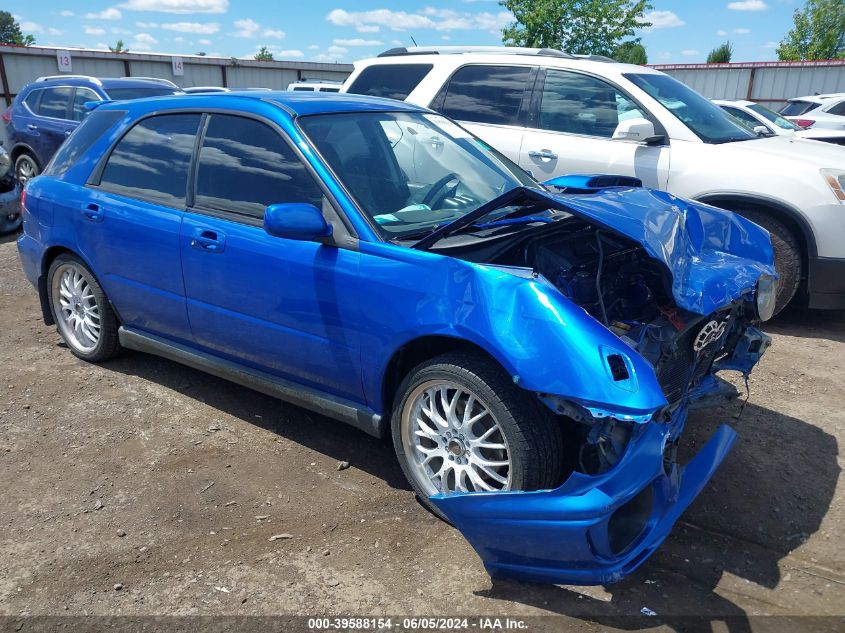 2002 Subaru Impreza Wrx VIN: JF1GG29672G828446 Lot: 39588154