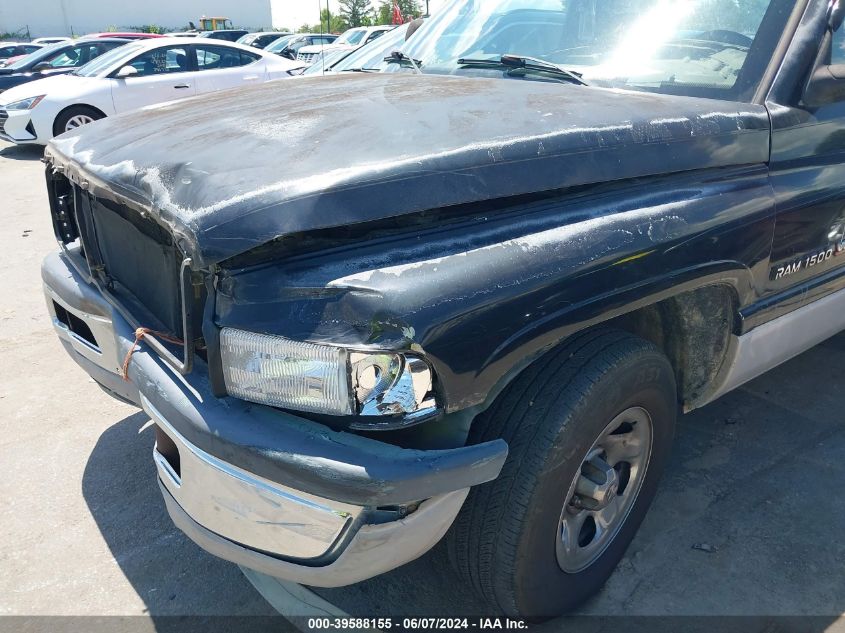 1999 Dodge Ram 1500 St VIN: 3B7HC12Y5XG147651 Lot: 39588155