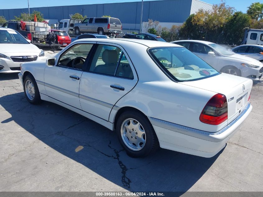 1999 Mercedes-Benz C 280 VIN: WDBHA29G6XA709689 Lot: 39588163