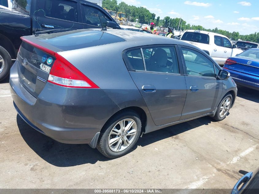 2010 Honda Insight Ex VIN: JHMZE2H75AS019282 Lot: 39588173