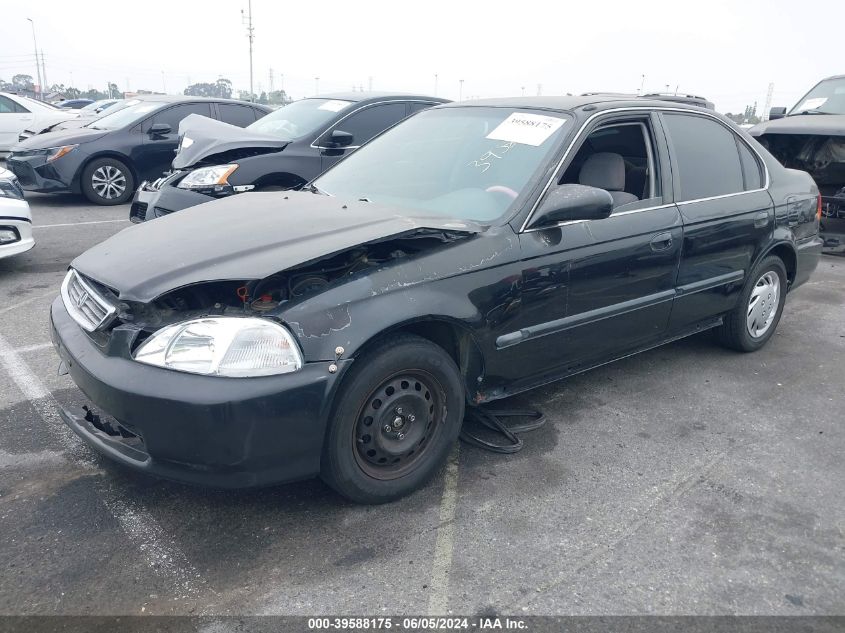 1996 Honda Civic Lx VIN: 2HGEJ6675TH514048 Lot: 39588175