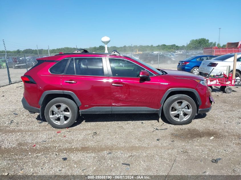 2020 Toyota Rav4 Limited Hybrid VIN: JTMD6RFV3LD003768 Lot: 39588190