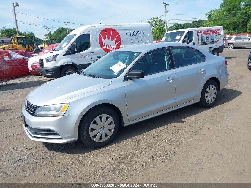 2015 Volkswagen Jetta 2.0L S VIN: 3VW2K7AJ1FM418069 Lot: 39588203