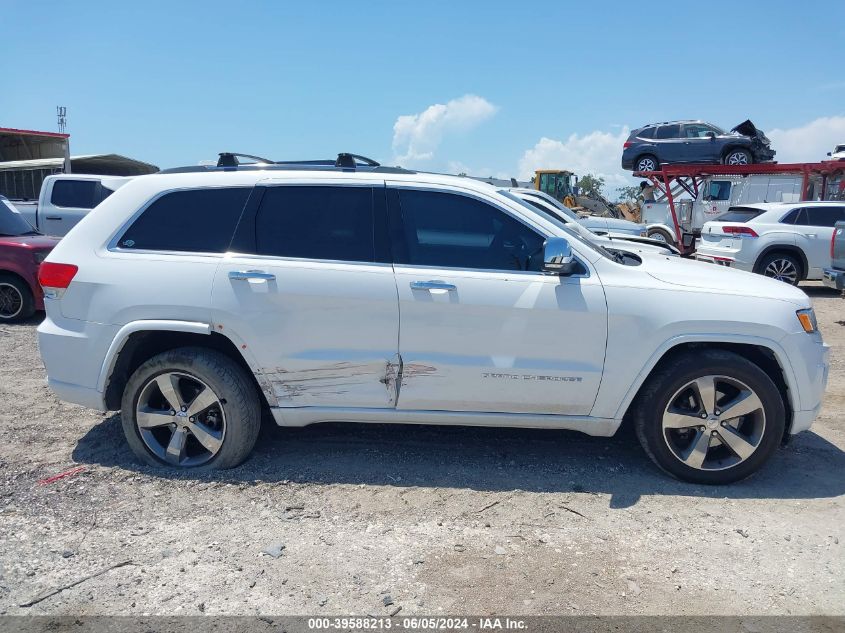 2016 Jeep Grand Cherokee Overland VIN: 1C4RJECG3GC339659 Lot: 39588213