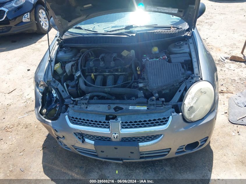 2005 Dodge Neon Sxt VIN: 1B3ES56C85D285871 Lot: 39588216