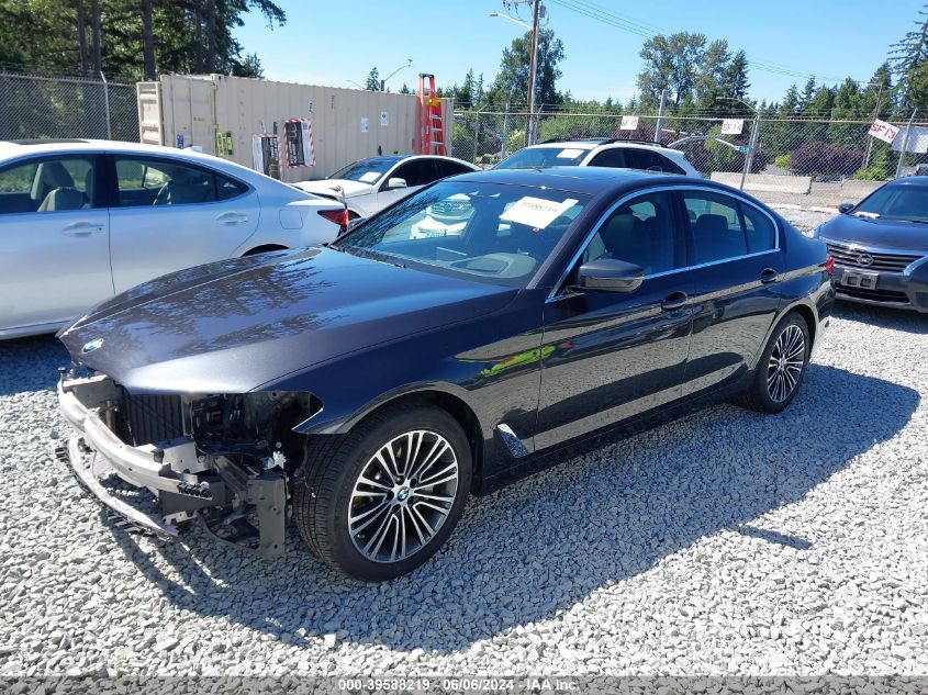 2019 BMW 530I xDrive VIN: WBAJA7C54KWW05556 Lot: 39588219