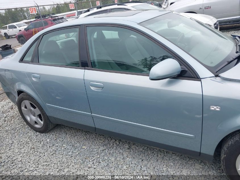 2002 Audi A4 1.8T VIN: WAULC68E82A310074 Lot: 39588220