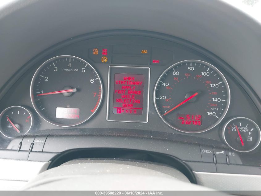 2002 Audi A4 1.8T VIN: WAULC68E82A310074 Lot: 39588220