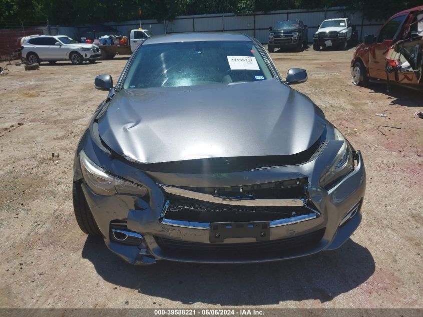2014 Infiniti Q50 VIN: JN1BV7AP4EM689073 Lot: 39588221