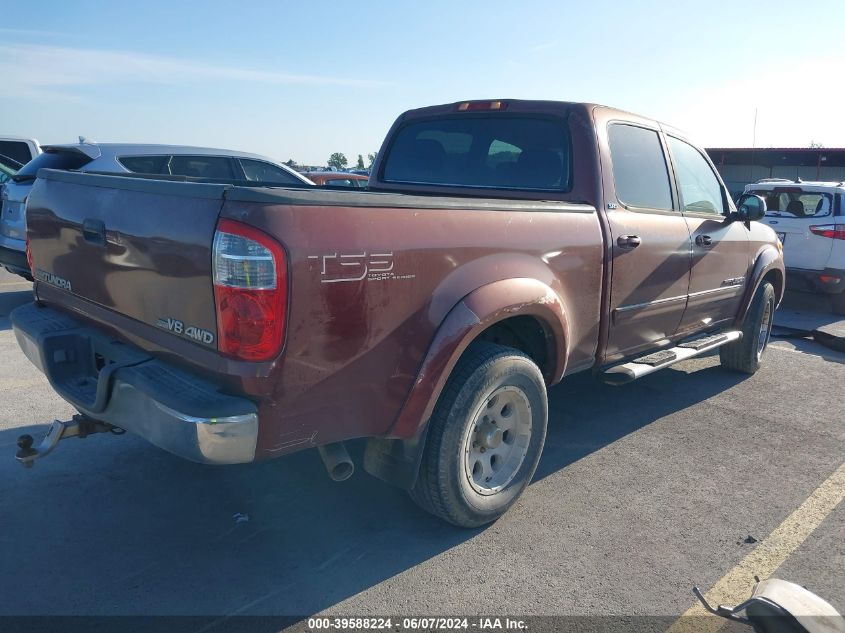 2004 Toyota Tundra Sr5 V8 VIN: 5TBDT44194S456156 Lot: 39588224