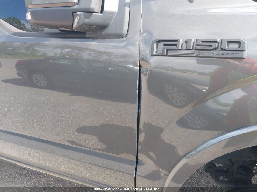 2016 Ford F-150 Lariat VIN: 1FTEW1EG0GKF40821 Lot: 39588227