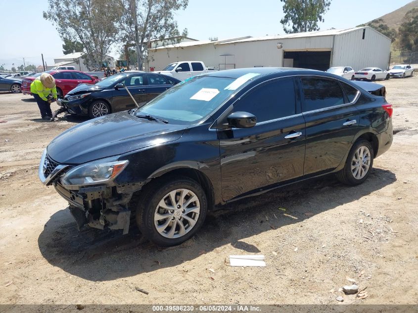 2018 Nissan Sentra Sv VIN: 3N1AB7AP1JL636663 Lot: 39588230