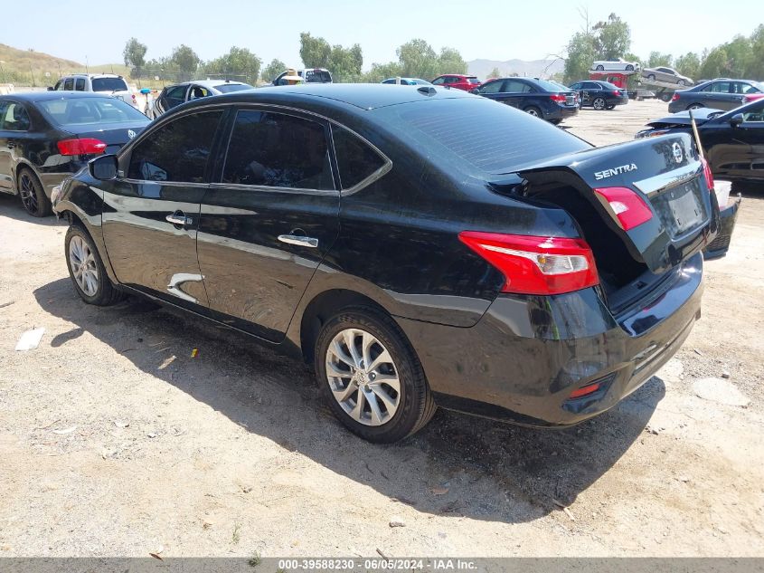 VIN 3N1AB7AP1JL636663 2018 NISSAN SENTRA SV