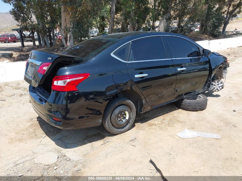 VIN 3N1AB7AP1JL636663 2018 NISSAN SENTRA SV