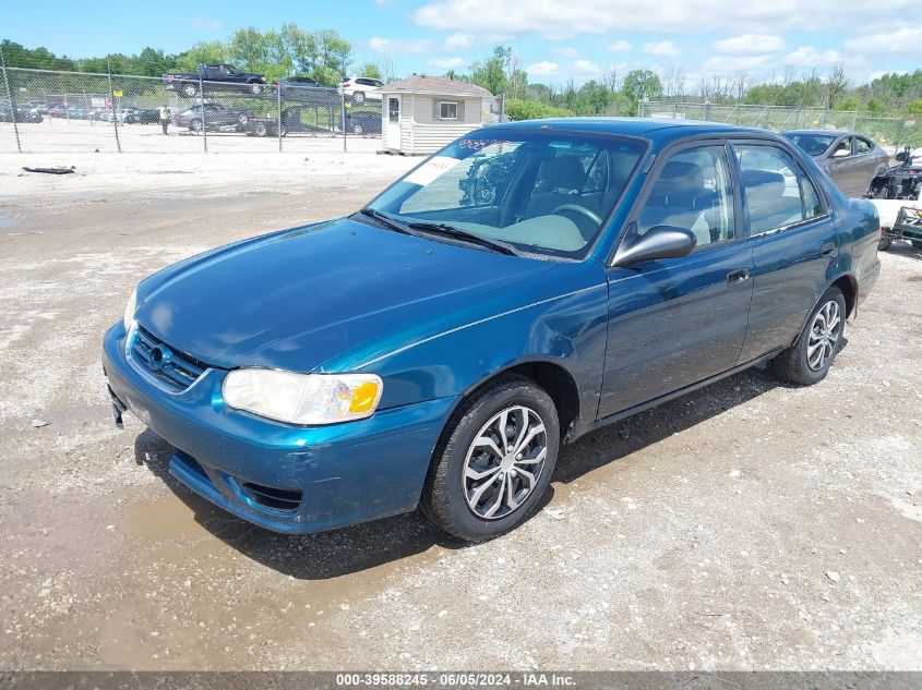 2001 Toyota Corolla Ce VIN: 1NXBR12E21Z559701 Lot: 39588245