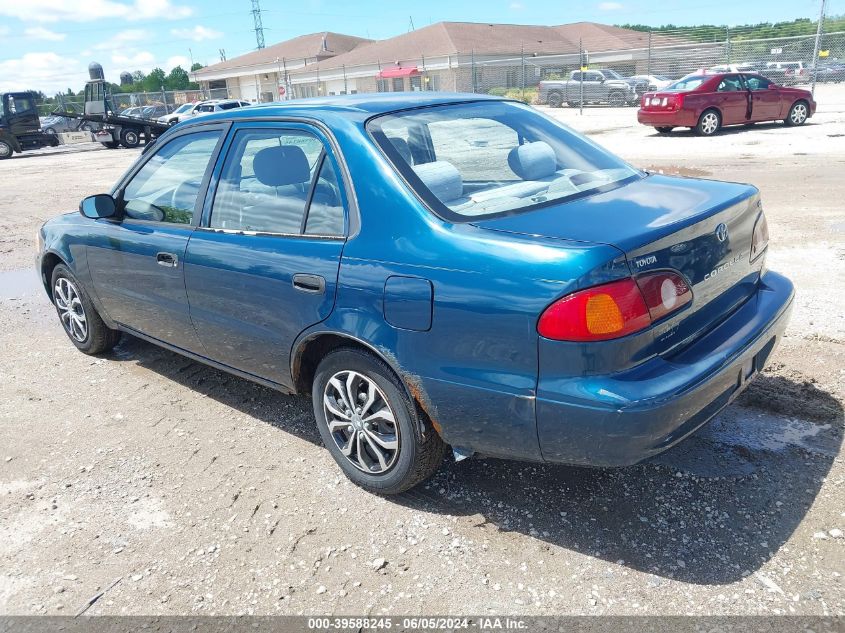 2001 Toyota Corolla Ce VIN: 1NXBR12E21Z559701 Lot: 39588245