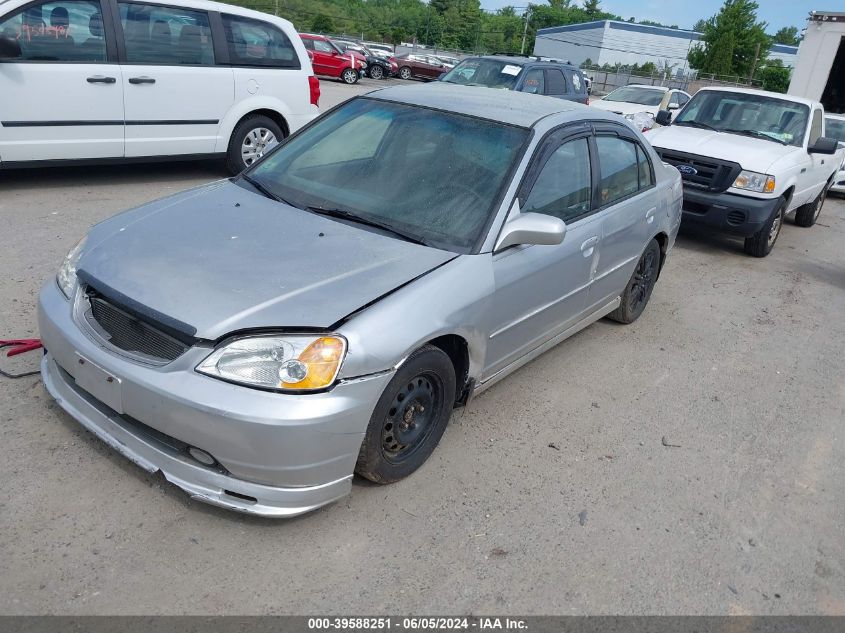 2HGES15541H598666 | 2001 HONDA CIVIC