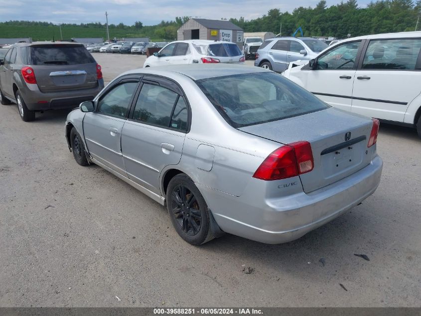 2HGES15541H598666 | 2001 HONDA CIVIC