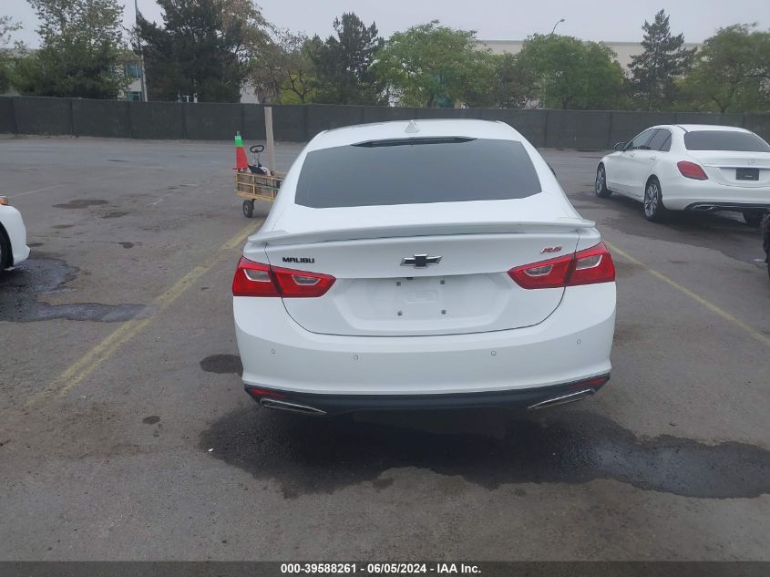 2021 Chevrolet Malibu Rs VIN: 1G1ZG5ST6MF054647 Lot: 39588261