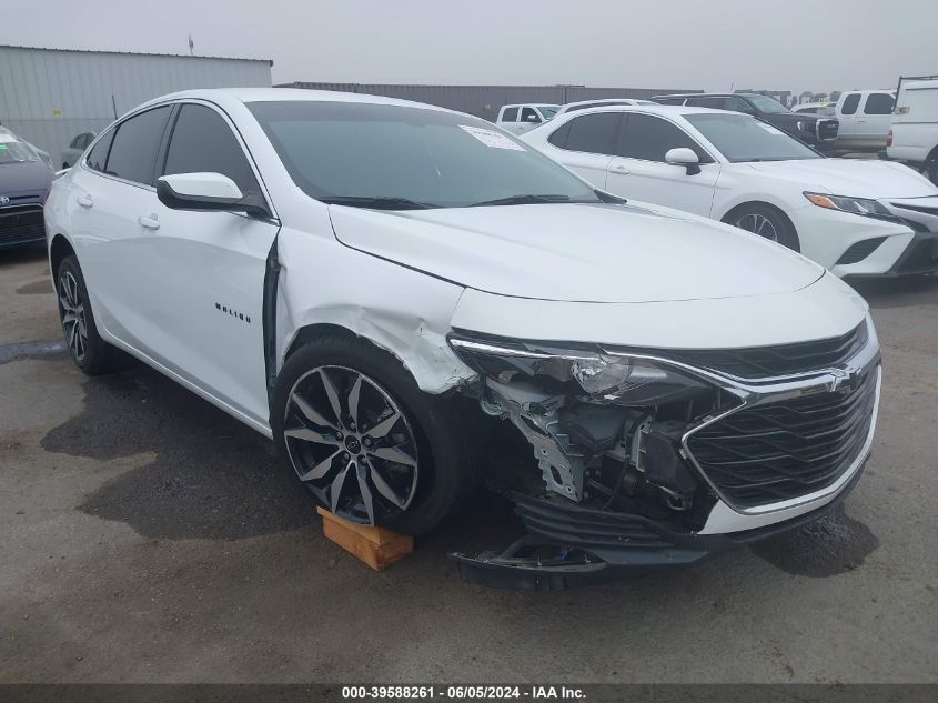 2021 Chevrolet Malibu Rs VIN: 1G1ZG5ST6MF054647 Lot: 39588261