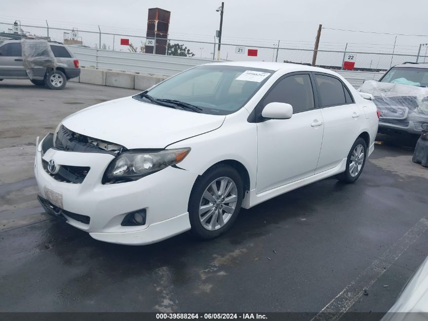 2010 Toyota Corolla S VIN: 2T1BU4EE2AC452628 Lot: 39588264