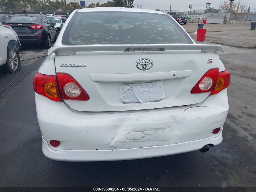 2010 Toyota Corolla S VIN: 2T1BU4EE2AC452628 Lot: 39588264