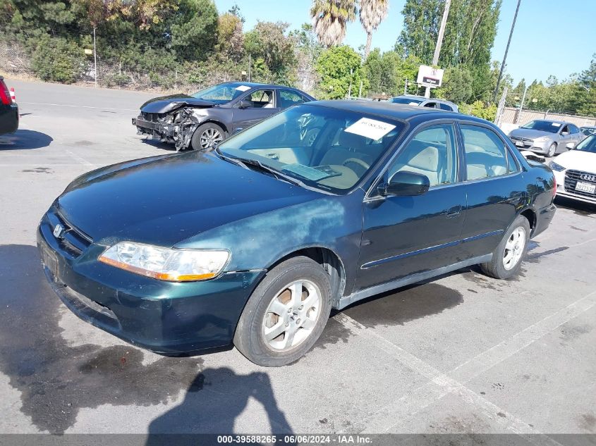 2000 Honda Accord Se VIN: JHMCG669XYC028169 Lot: 39588265