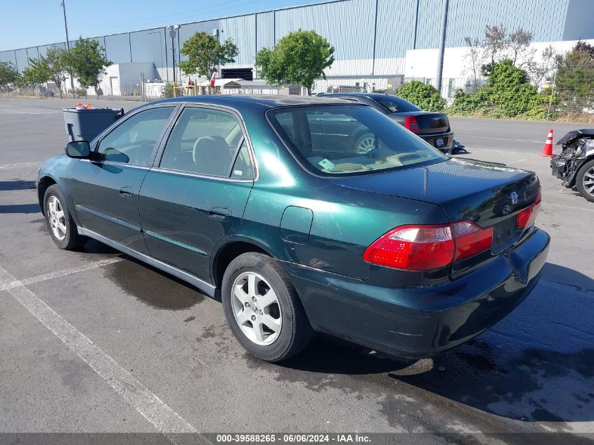 2000 Honda Accord Se VIN: JHMCG669XYC028169 Lot: 39588265