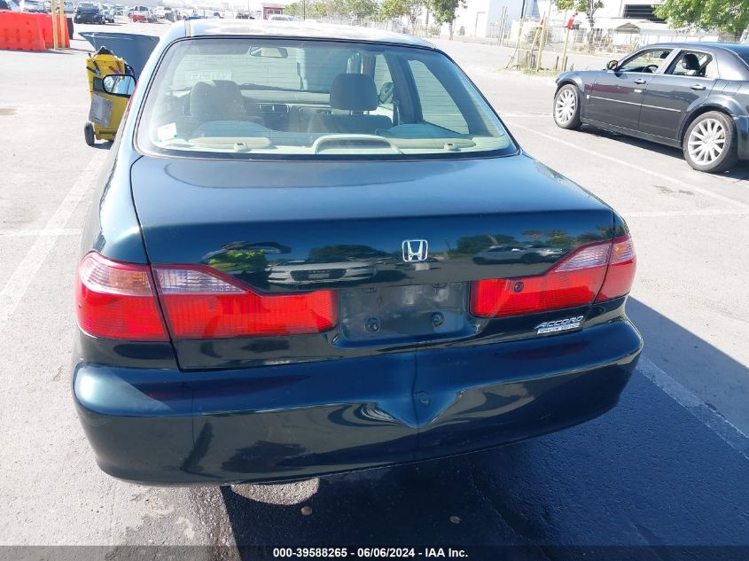 2000 Honda Accord Se VIN: JHMCG669XYC028169 Lot: 39588265