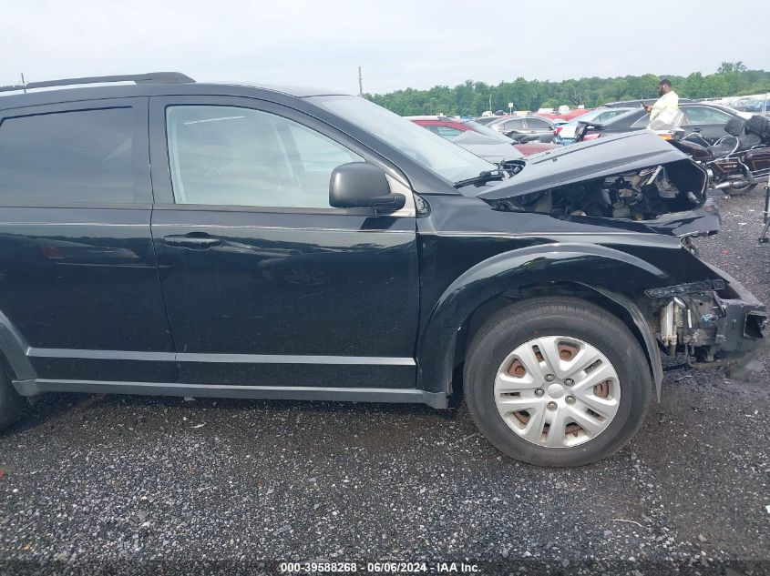 2017 Dodge Journey Se VIN: 3C4PDCABXHT561938 Lot: 39588268