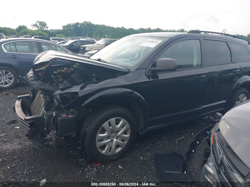 2017 Dodge Journey Se VIN: 3C4PDCABXHT561938 Lot: 39588268