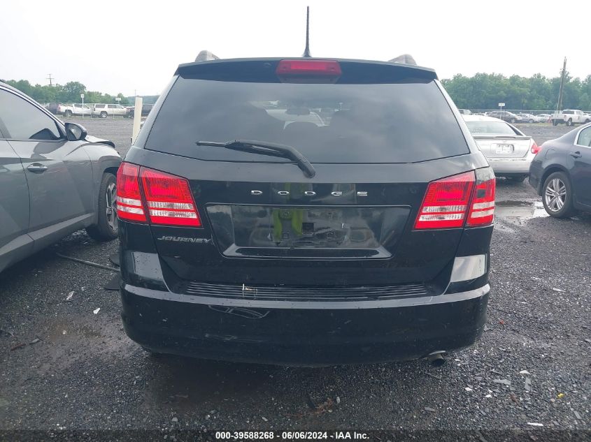 2017 Dodge Journey Se VIN: 3C4PDCABXHT561938 Lot: 39588268