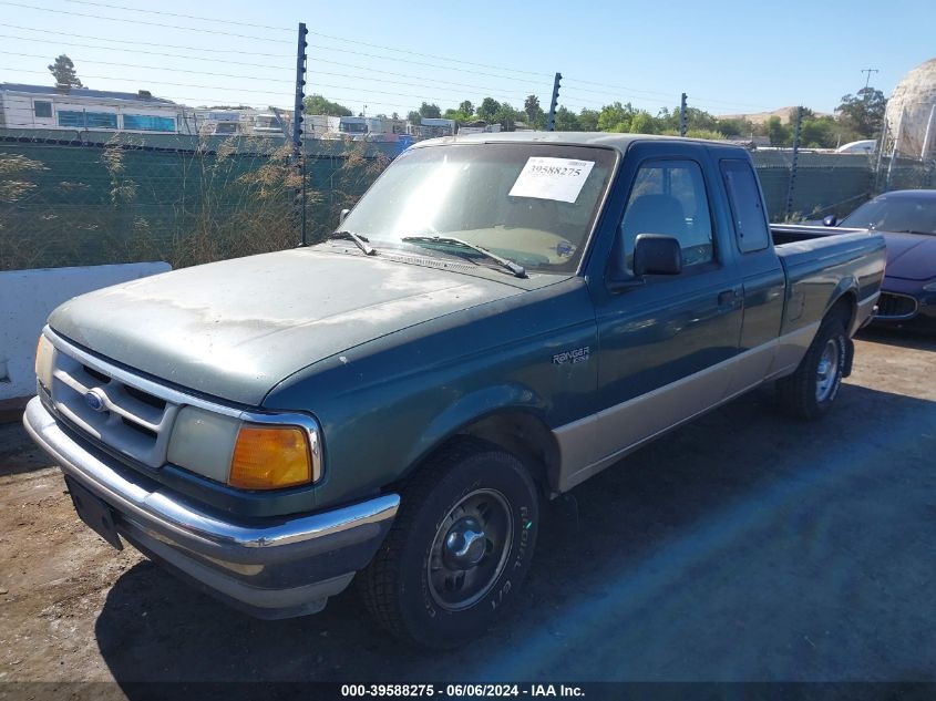 1995 Ford Ranger Super Cab VIN: 1FTCR14U4SPA91418 Lot: 39588275