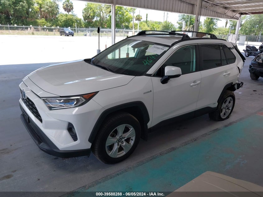 2020 TOYOTA RAV4 XLE HYBRID - 2T3RWRFV2LW051612