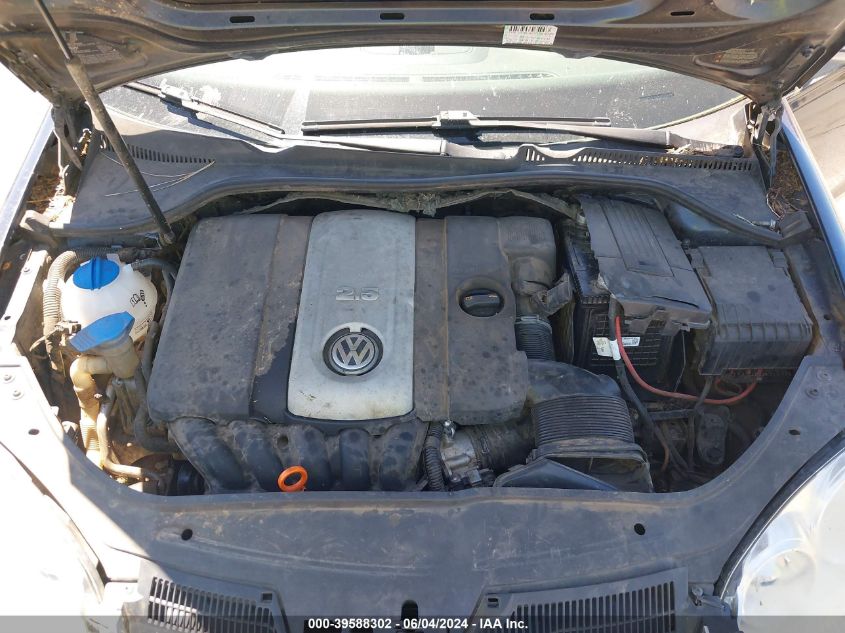 2008 Volkswagen Jetta Se/Sel VIN: 3VWRM71K98M070803 Lot: 39588302