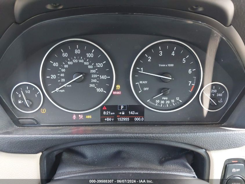 2016 BMW 320I VIN: WBA8E1G5XGNT35269 Lot: 39588307