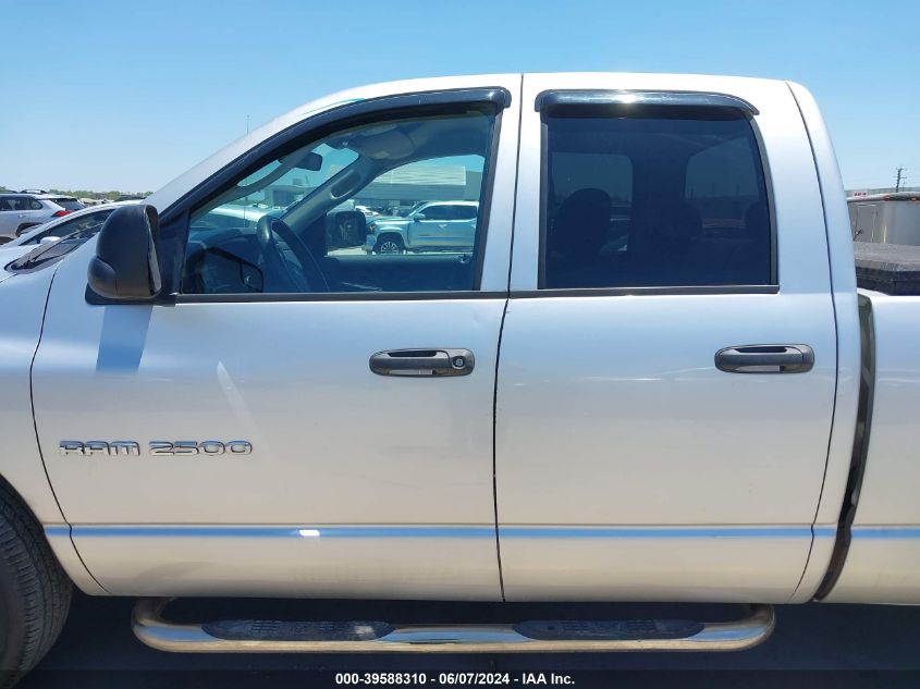 2005 Dodge Ram 2500 Slt/Laramie VIN: 3D7KR28C05G790000 Lot: 39588310