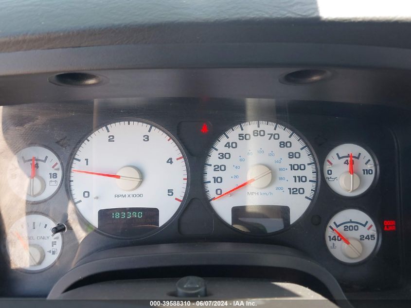 2005 Dodge Ram 2500 Slt/Laramie VIN: 3D7KR28C05G790000 Lot: 39588310