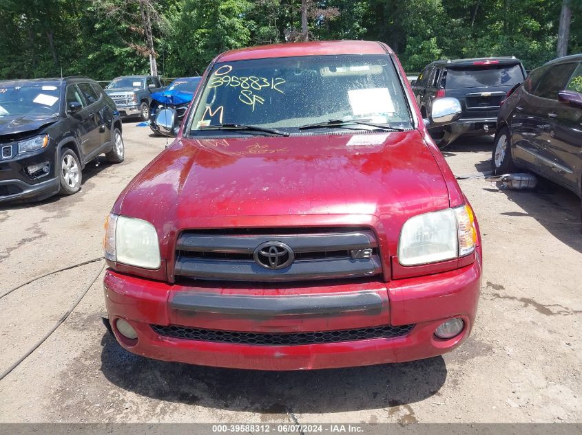 2004 Toyota Tundra Sr5 V8 VIN: 5TBDT44104S461486 Lot: 39588312