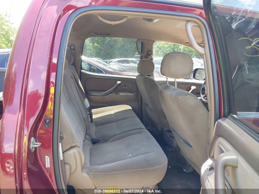 2004 Toyota Tundra Sr5 V8 VIN: 5TBDT44104S461486 Lot: 39588312