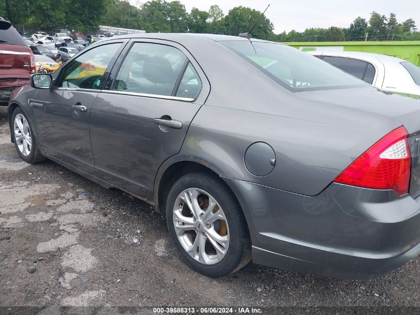 2012 Ford Fusion Se VIN: 3FAHP0HA8CR114995 Lot: 39588313