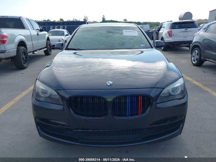 2012 BMW 750Li VIN: WBAKB8C50CC963294 Lot: 39588314