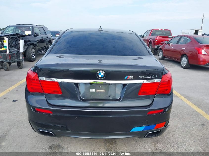 2012 BMW 750Li VIN: WBAKB8C50CC963294 Lot: 39588314